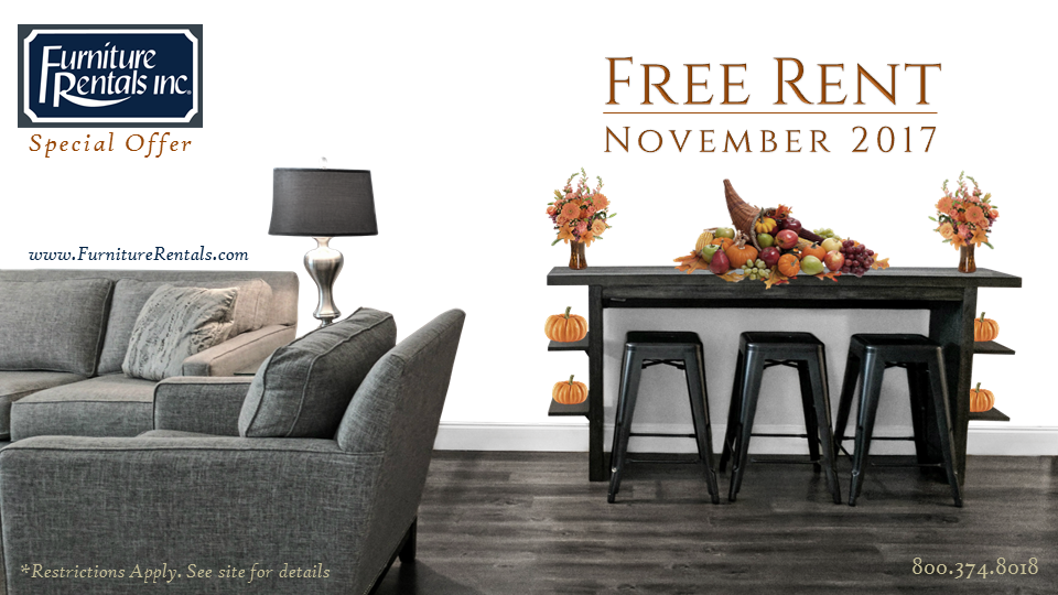 Furniture Rentals November Special Offer