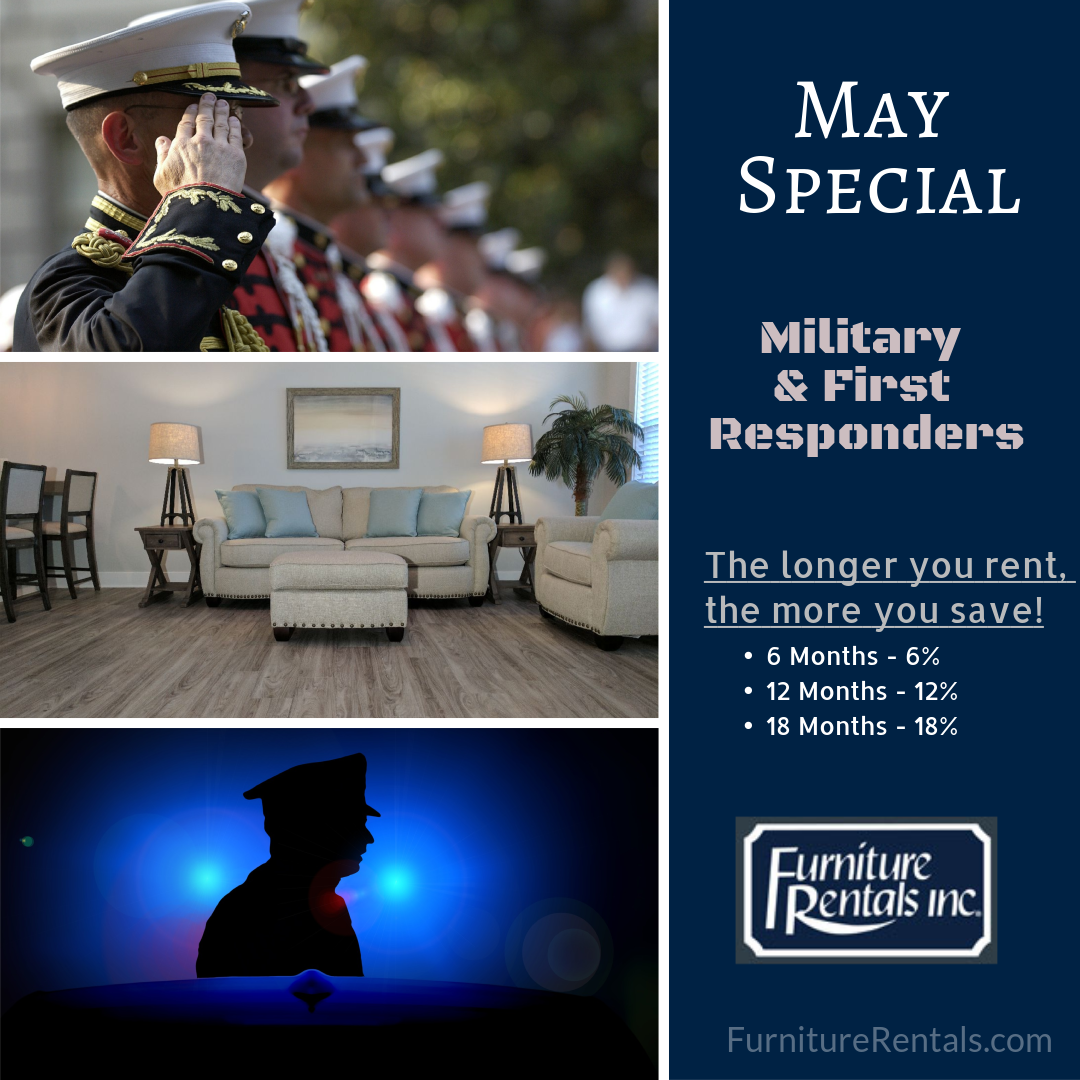 Military Discounts Furniture Rentals - Furnished Apartments
