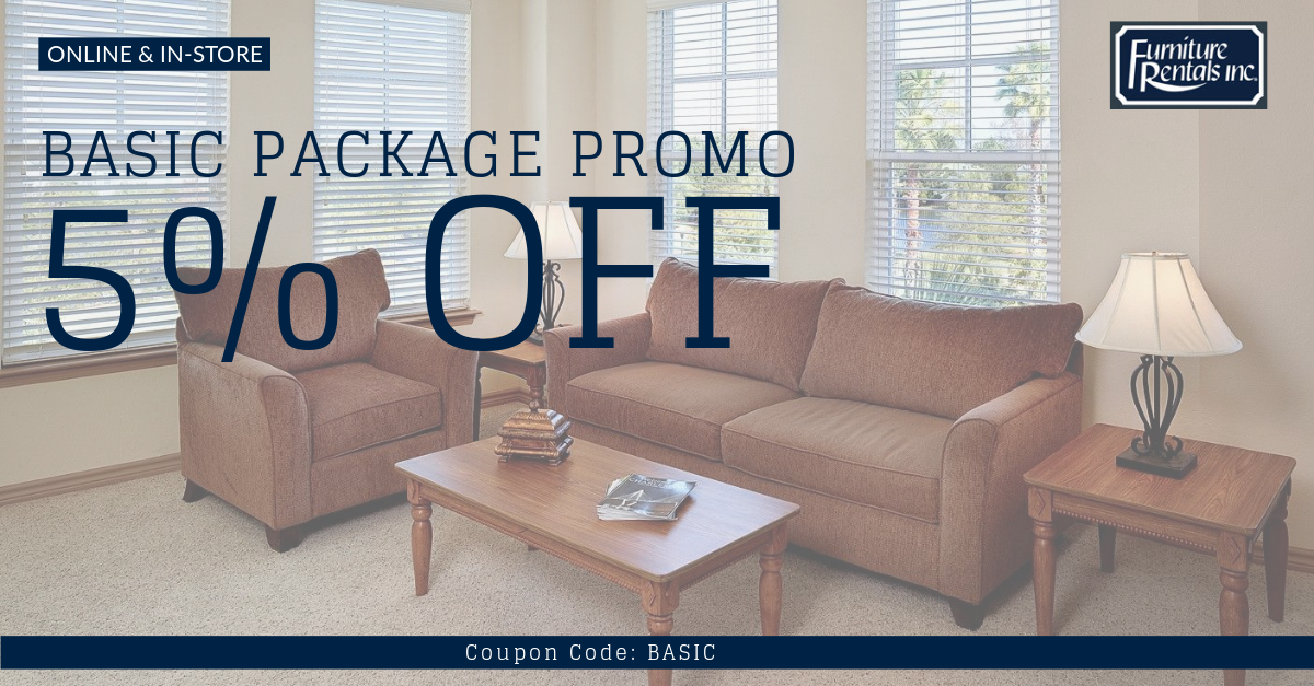 Affordable Rental Furniture Promotion