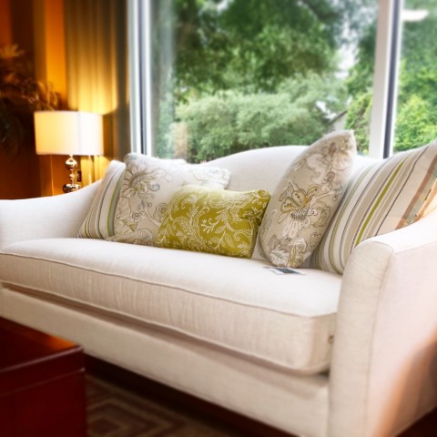 Mt Pleasant SC Home Staging White Couch