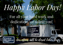 Happy Labor Day from Furniture Rentals, Inc.