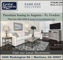 Ft Gordon Furniture Rentals in Augusta GA